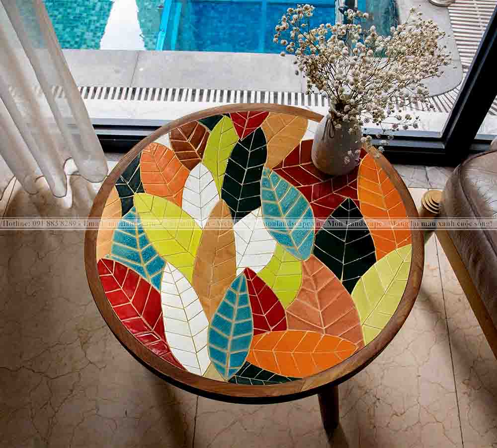 Thiết kế sân vườn theo phong cách Mosaic Thiết kế sân vườn theo phong cách Mosaic