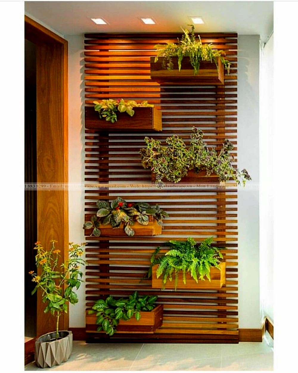 Bật mí 5 kiểu tiểu cảnh vách tường độc đáo 5 kiểu tiểu cảnh vách tường độc đáo