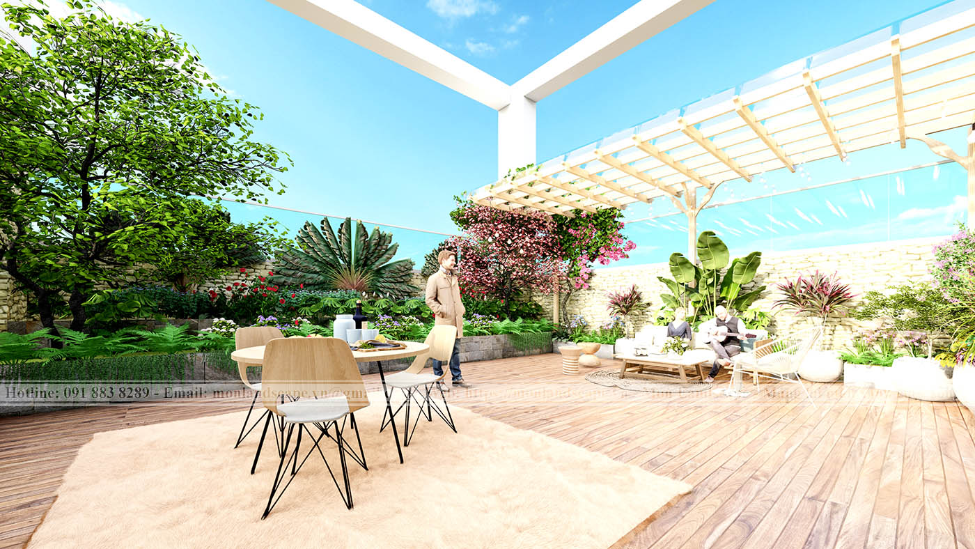 5 lời khuyên khi làm vườn trên mái