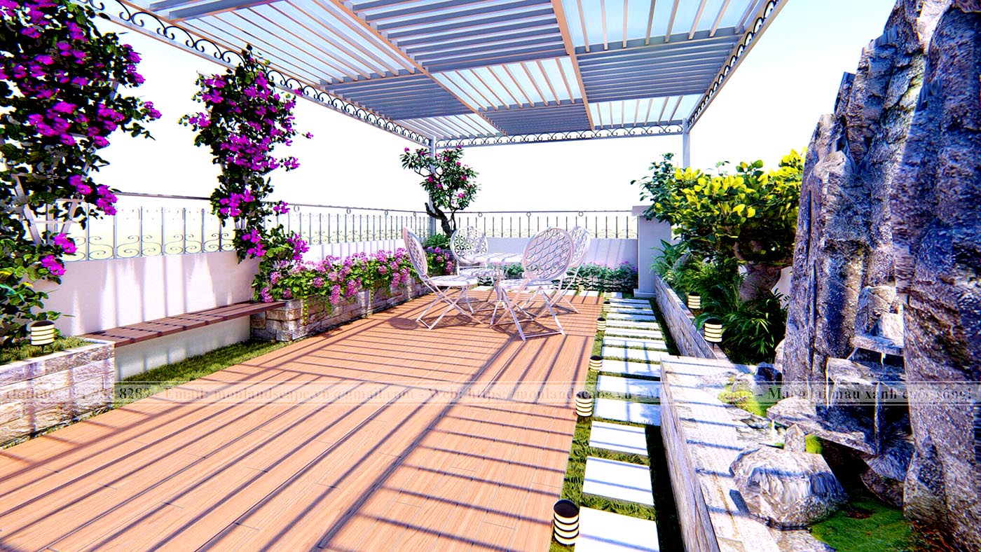 5 lời khuyên khi làm vườn trên mái