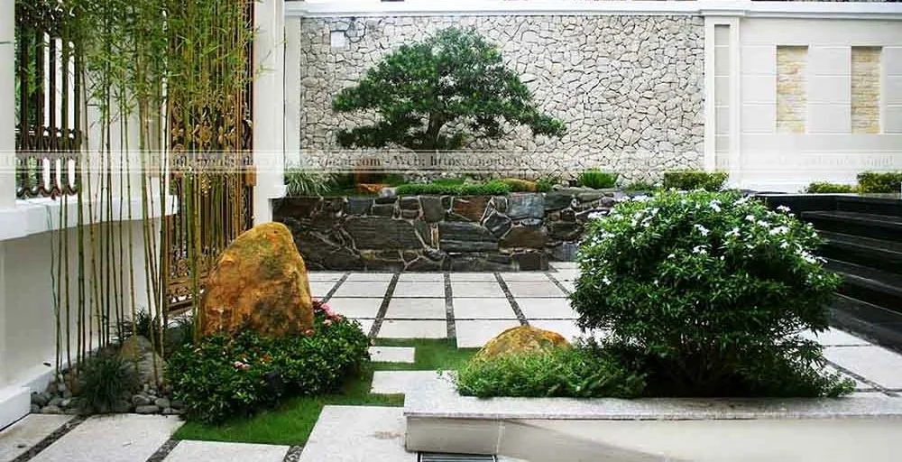Nguyên tắc thiết kế cho sân vườn nhỏ