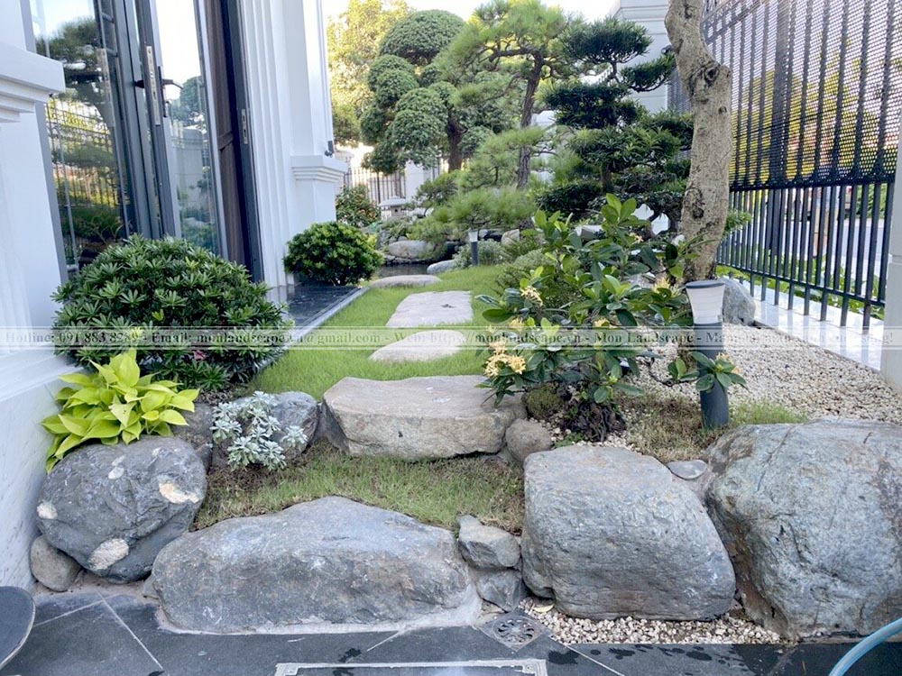 Nguyên tắc thiết kế cho sân vườn nhỏ