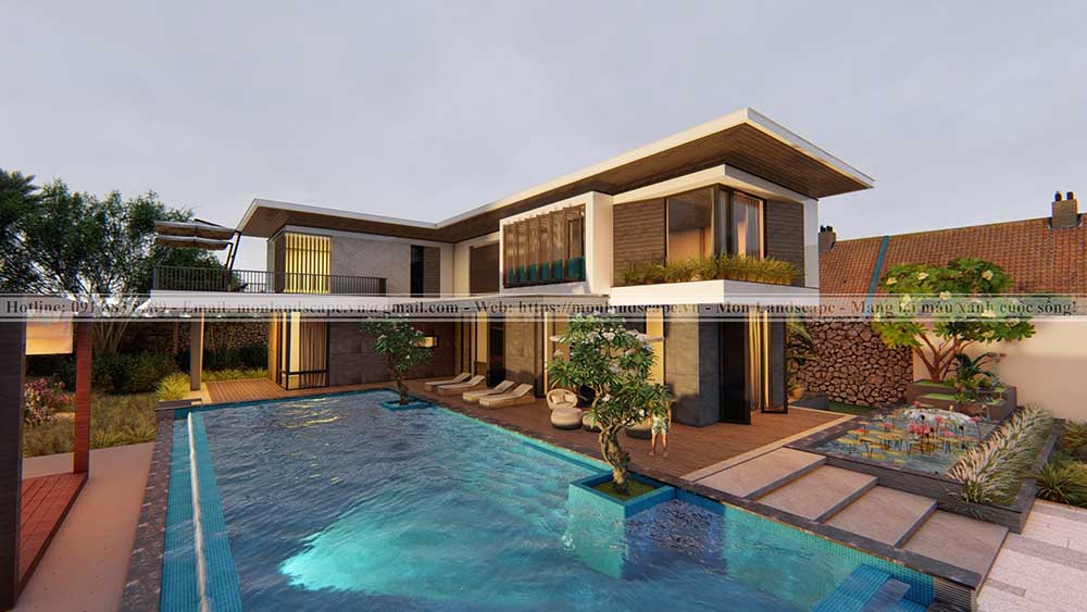 Những tiêu chuẩn thiết kế hồ bơi sân vườn cho gia đình Những tiêu chuẩn thiết kế hồ bơi sân vườn cho gia đình