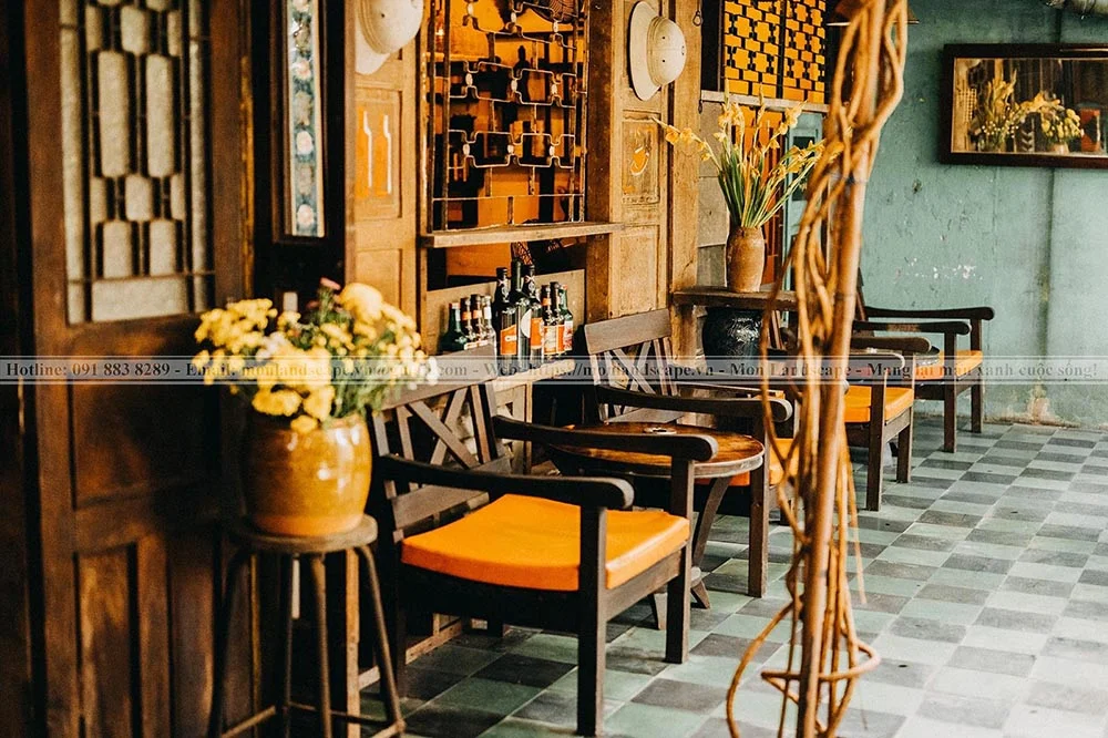 Thiết kế quán cà phê sân vườn