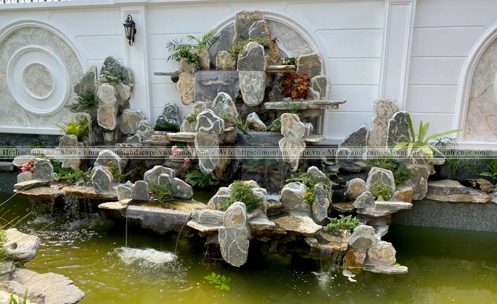 Thi công hòn non bộ cần lưu ý điều gì?