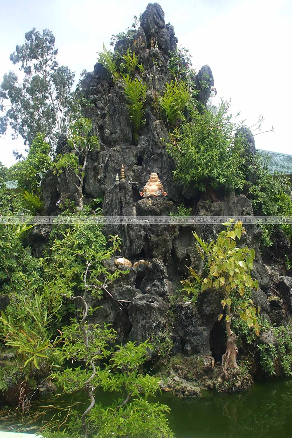 Thi công hòn non bộ cần lưu ý điều gì?