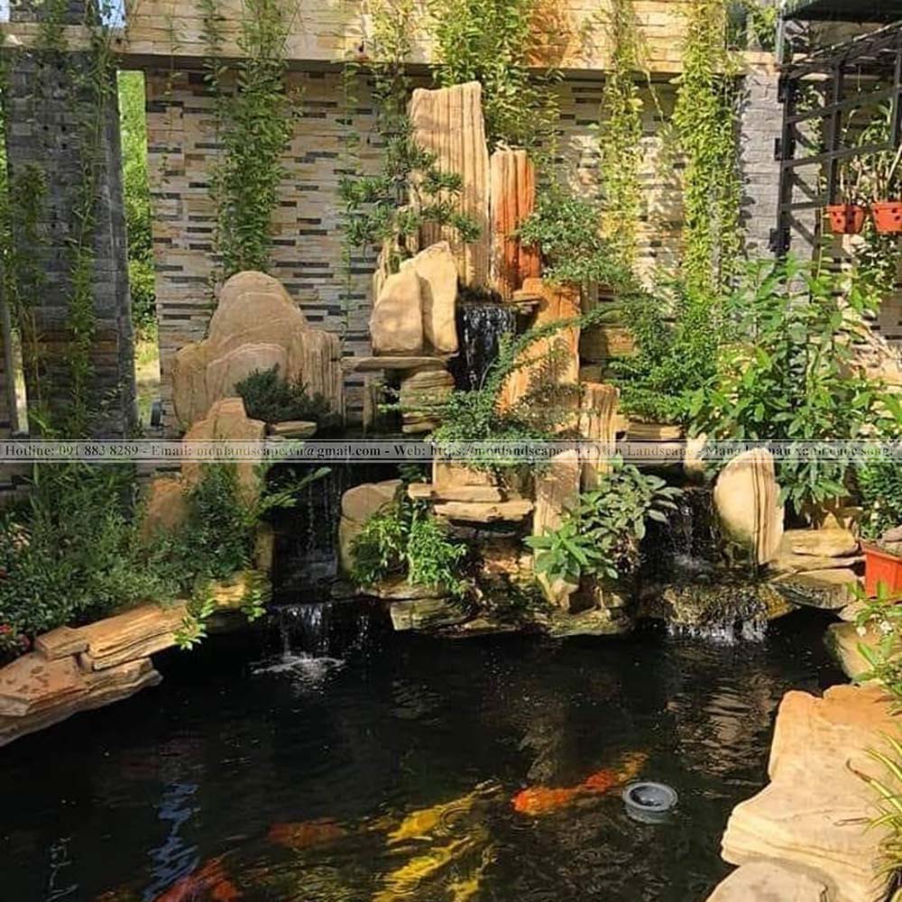 Thi công hòn non bộ cần lưu ý điều gì?