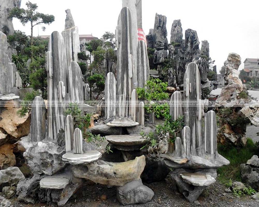 Thi công hòn non bộ cần lưu ý điều gì?