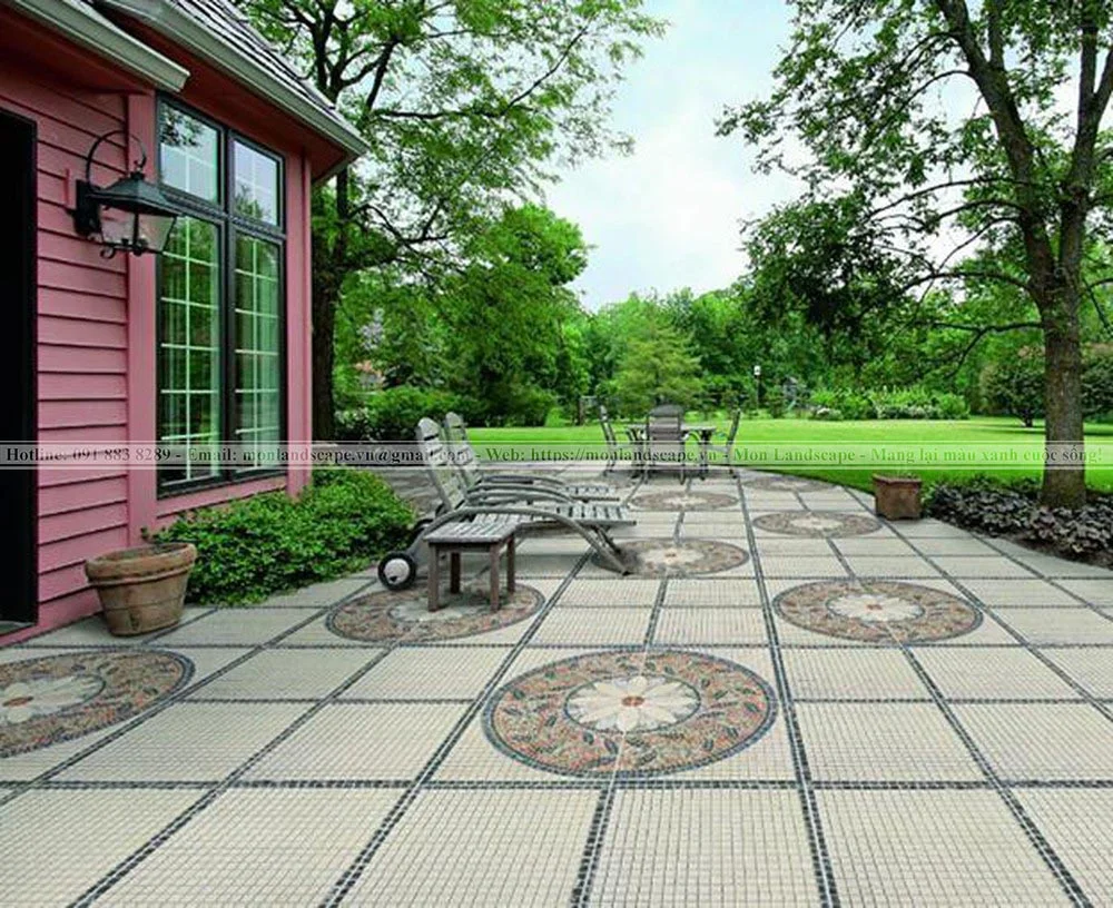 Thiết kế sân vườn phong cách Patio Thiết kế sân vườn phong cách Patio
