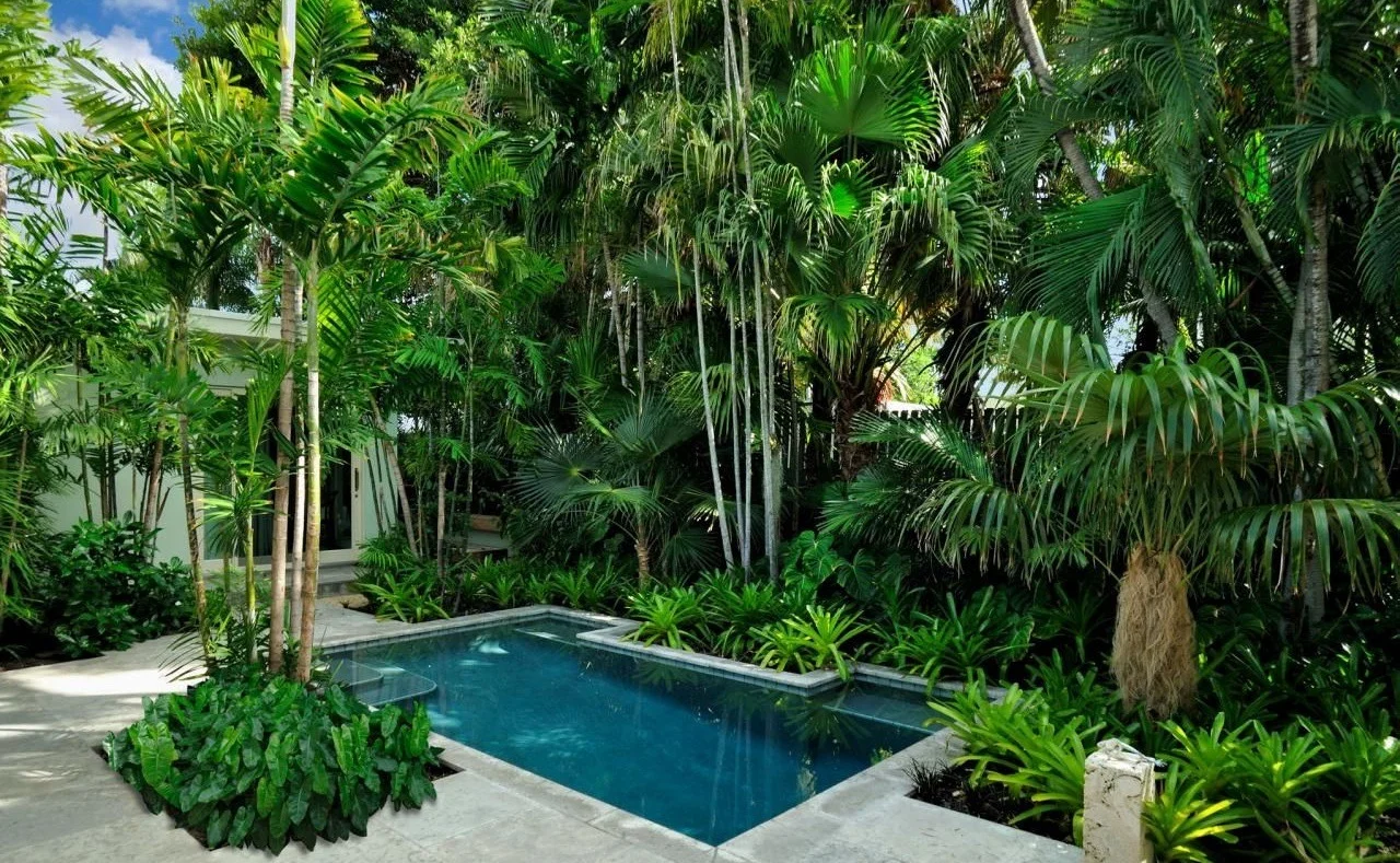 Sân vườn biệt thự thiết kế hiện đại