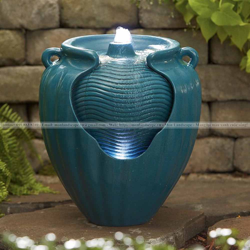 Đài phun nước nghệ thuật bằng gốm sứ