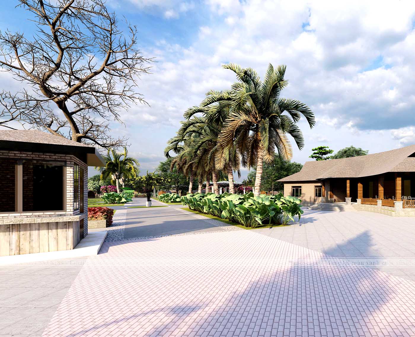 Phương án thiết kế concept 3D dự án resort nghỉ dưỡng thành phố Ninh Bình Phương án thiết kế concept 3D dự án resort nghỉ dưỡng thành phố Ninh Bình