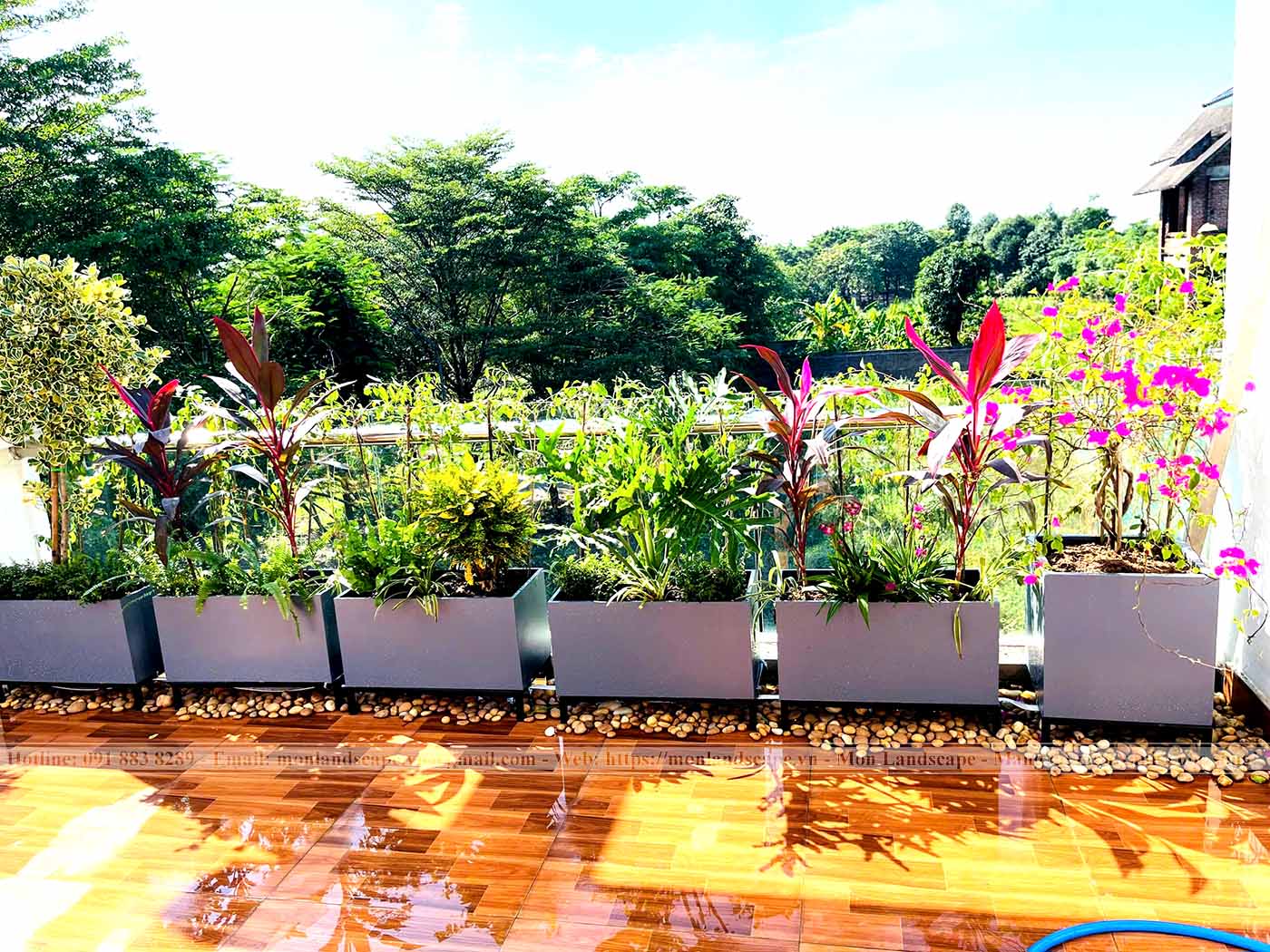 Công trình thực tế Mon Landscape thiết kế và thi công Công trình thực tế Mon Landscape thiết kế và thi công