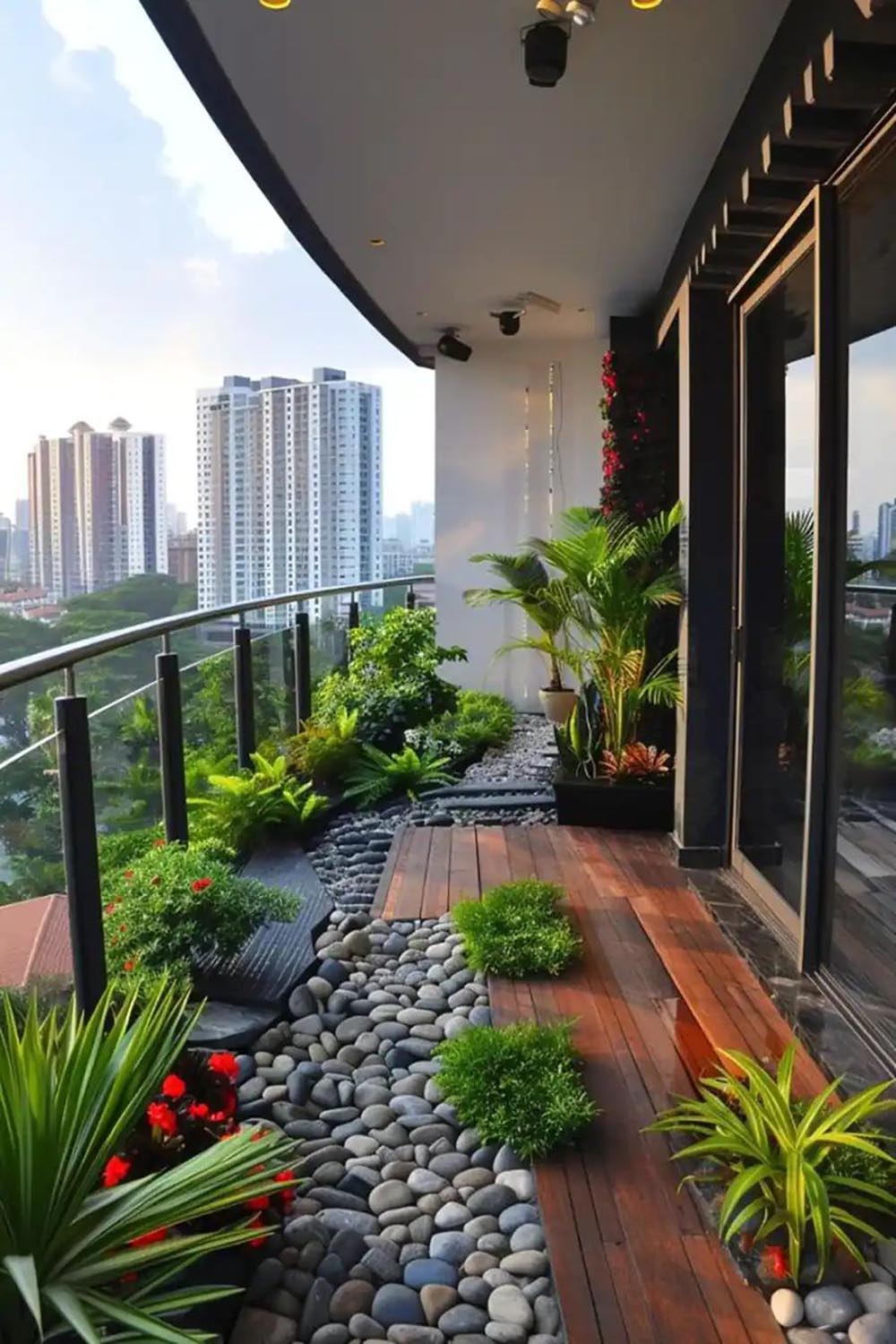 Thi công trang trí vườn cho ban công Thi công trang trí vườn cho ban công