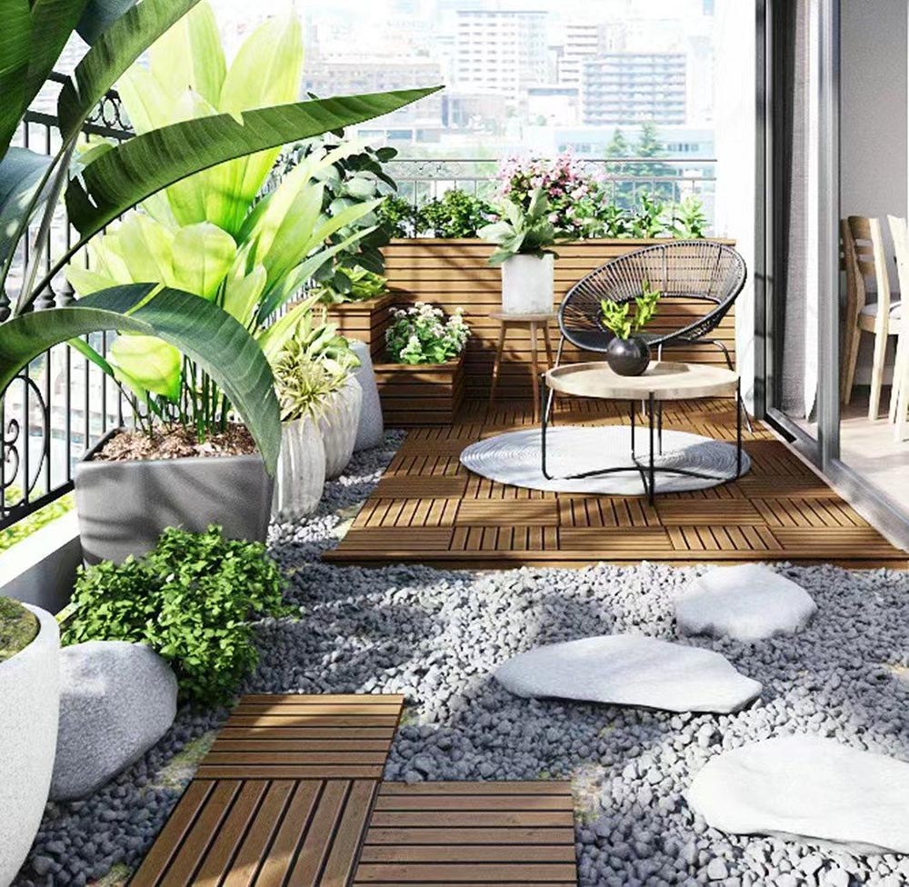 Thi công trang trí vườn cho ban công Thi công trang trí vườn cho ban công