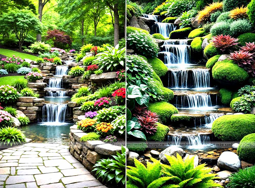 Ý nghĩa suối nhân tạo trong sân vườn Ý nghĩa suối nhân tạo trong sân vườn