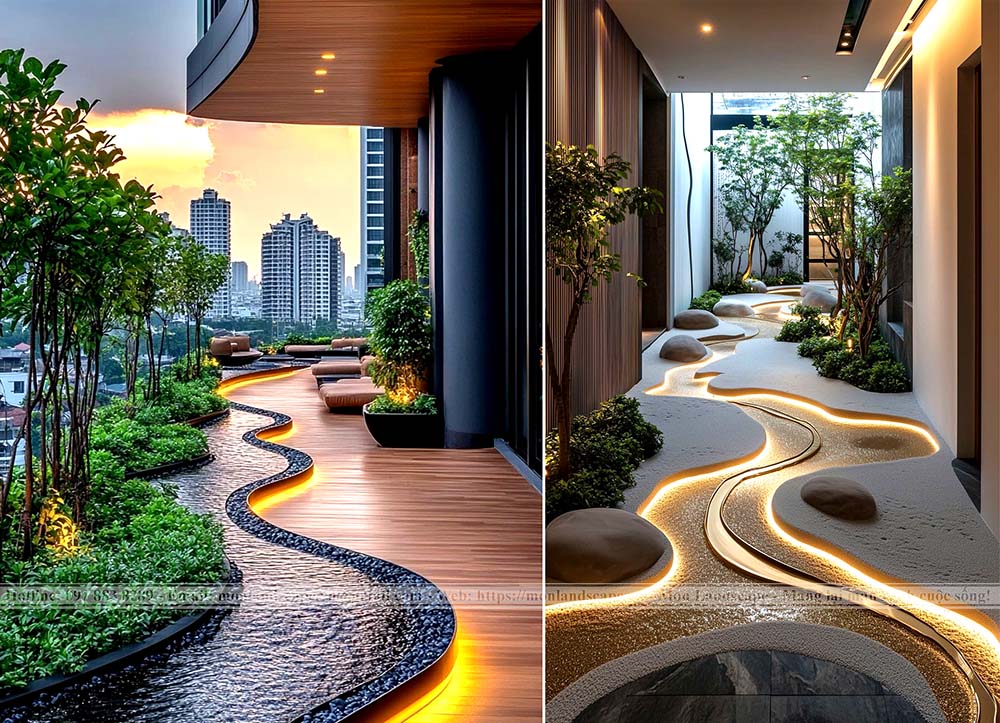 Ý nghĩa suối nhân tạo trong sân vườn Ý nghĩa suối nhân tạo trong sân vườn