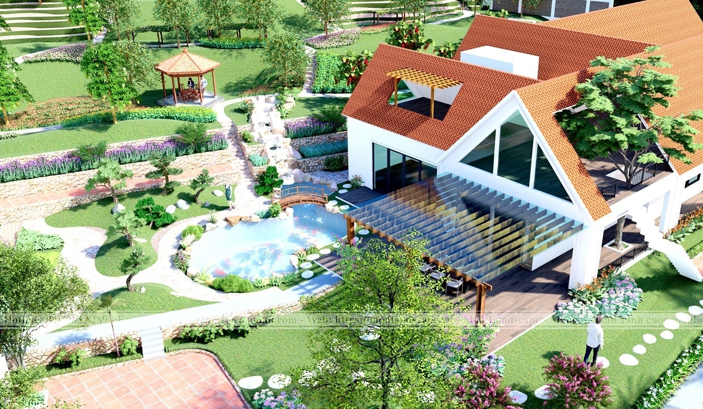 Tổng quan thiết kế sân vườn