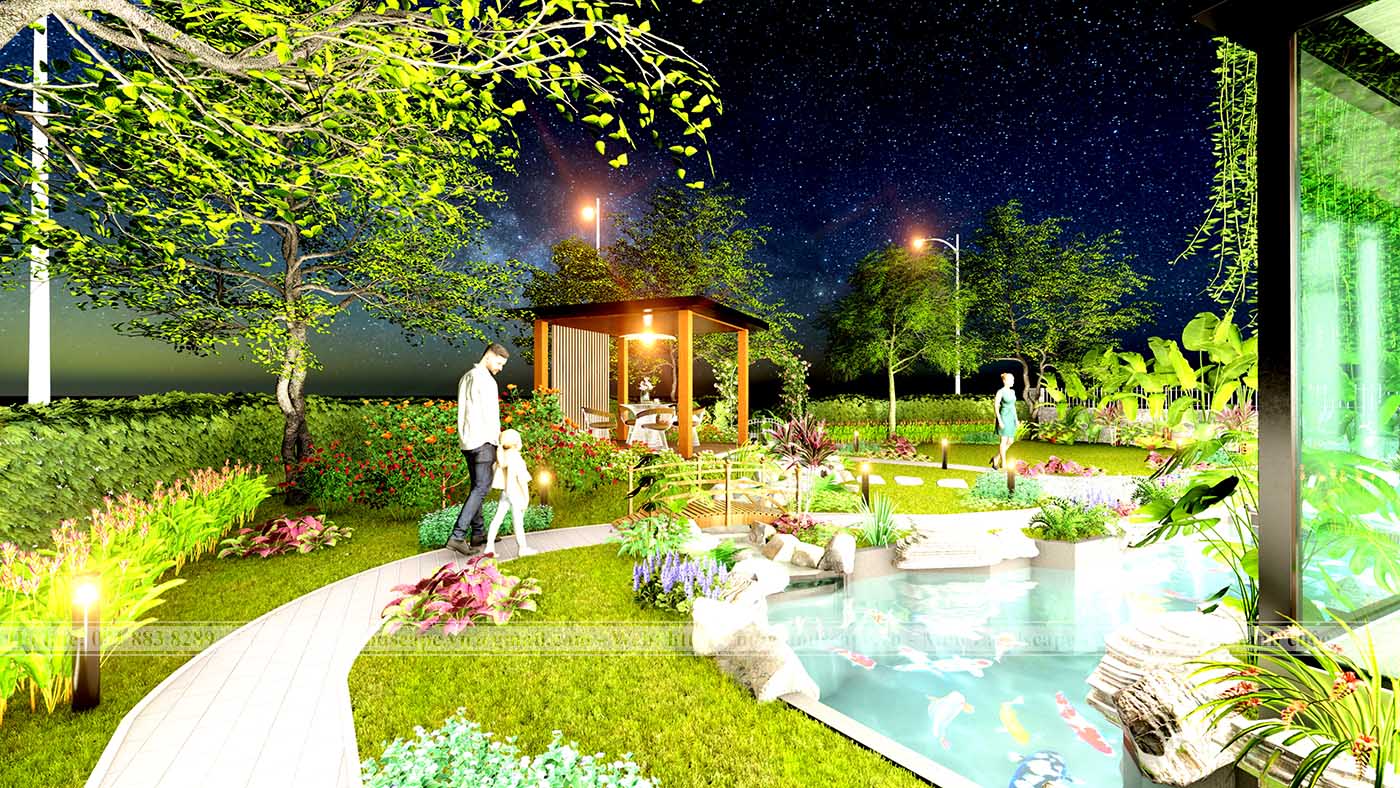 Tổng quan thiết kế sân vườn