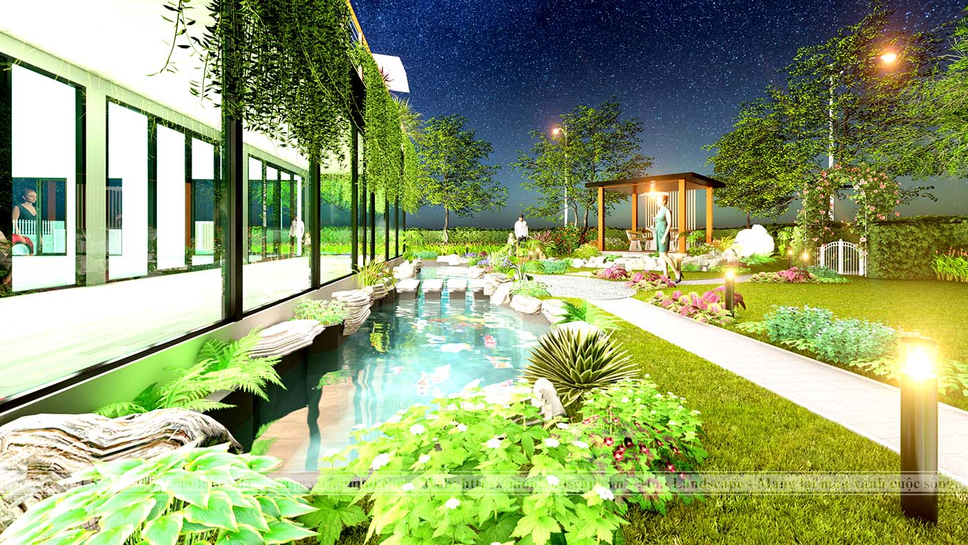 Tổng quan thiết kế sân vườn