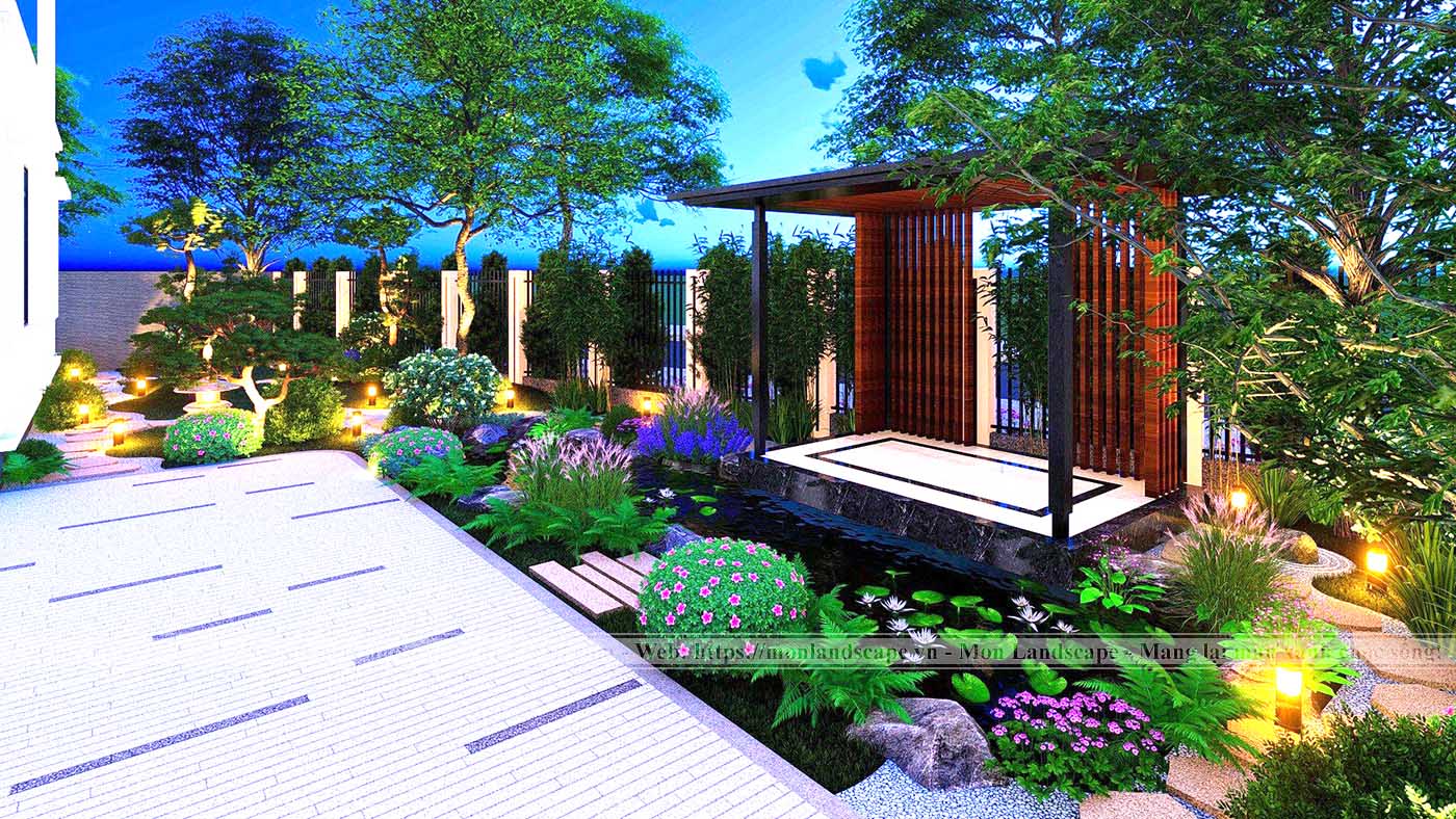 Tổng quan thiết kế sân vườn