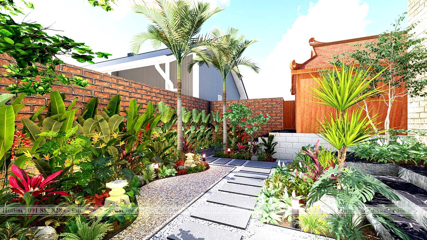 Tổng quan thiết kế sân vườn