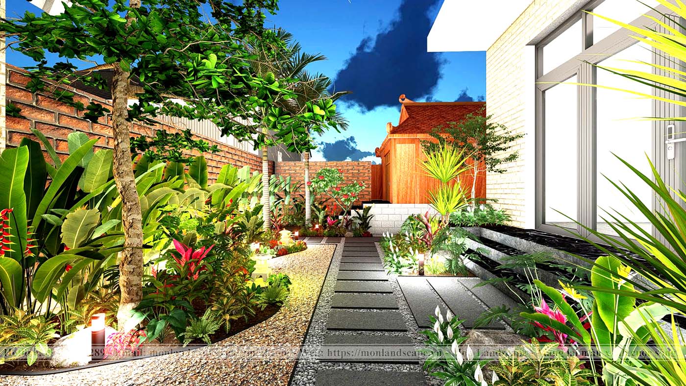 Tổng quan thiết kế sân vườn