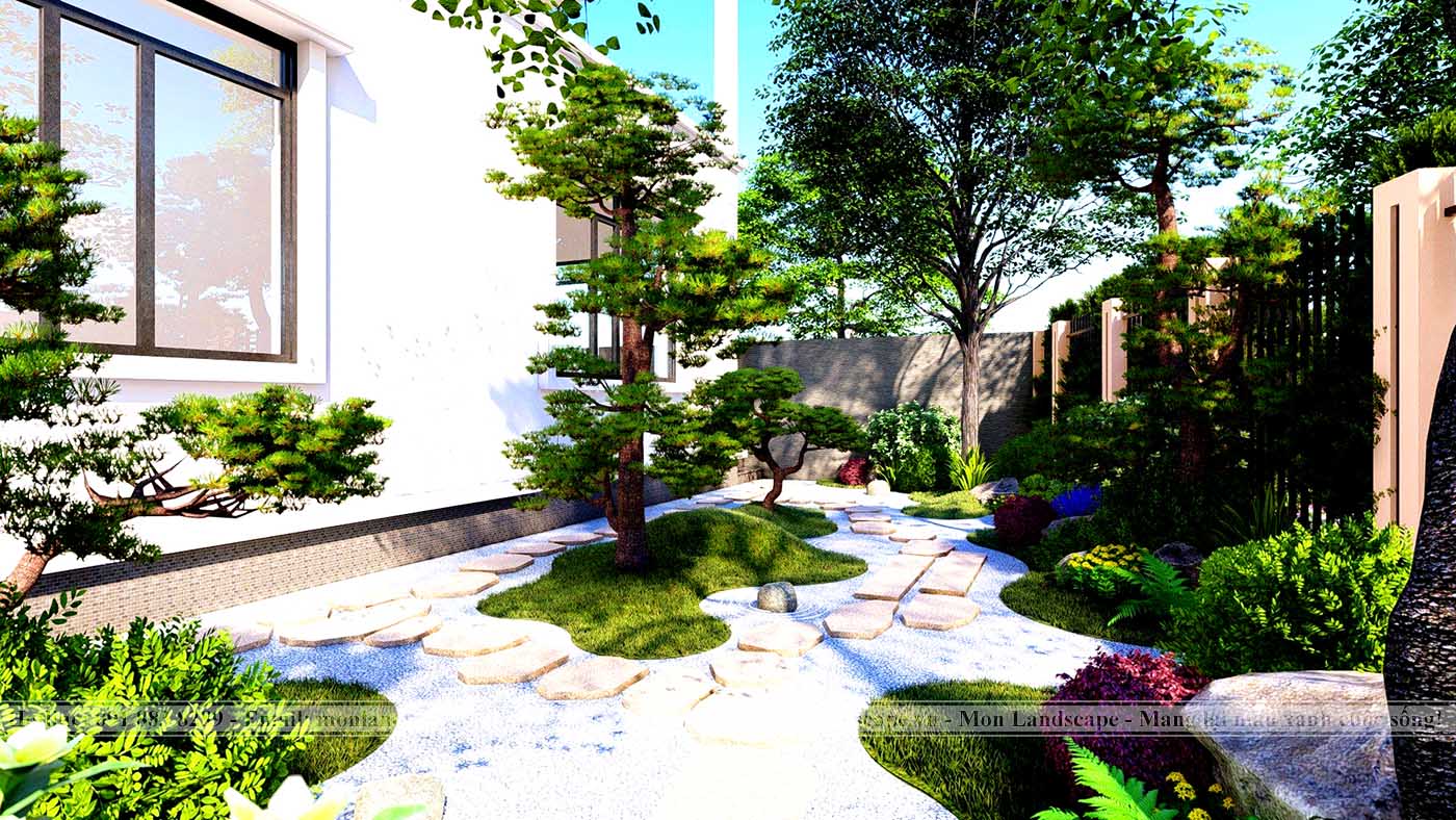 Tổng quan thiết kế sân vườn