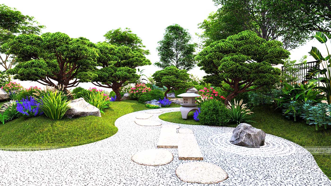 Tổng quan thiết kế sân vườn