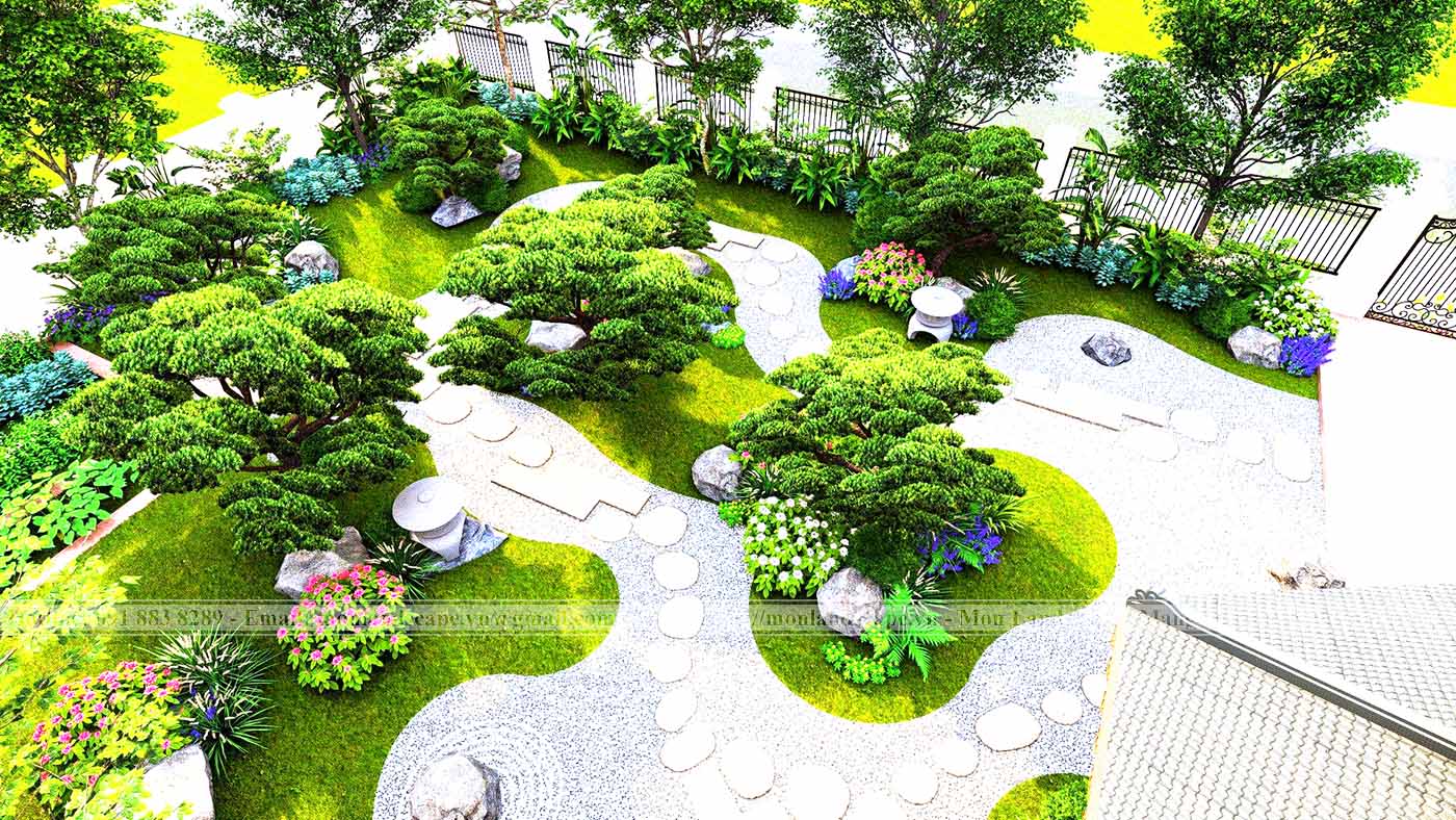 Tổng quan thiết kế sân vườn