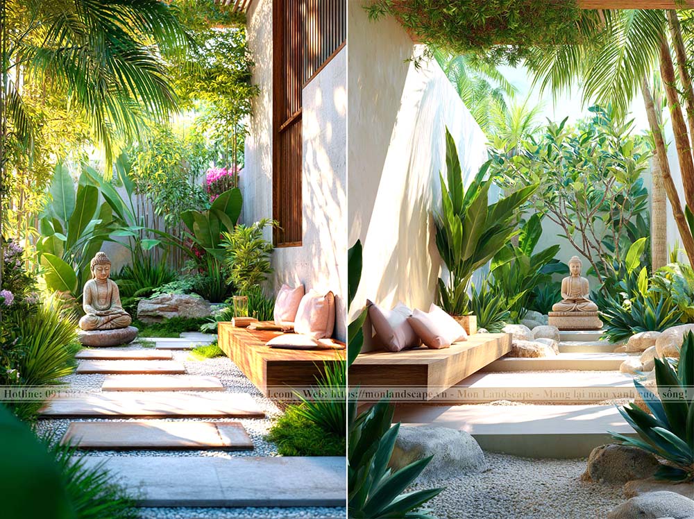 Ý tưởng thiết kế cho những khu vườn nhỏ