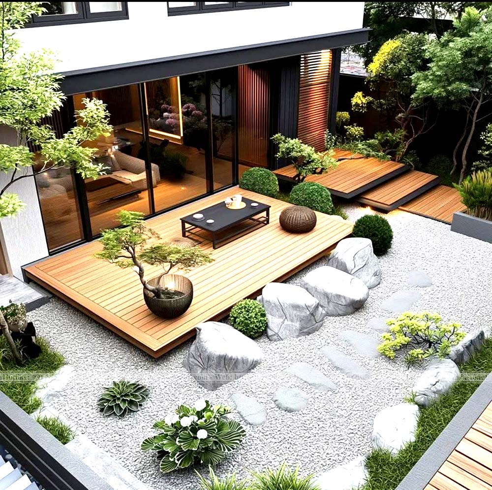 Ý tưởng thiết kế cho những khu vườn nhỏ