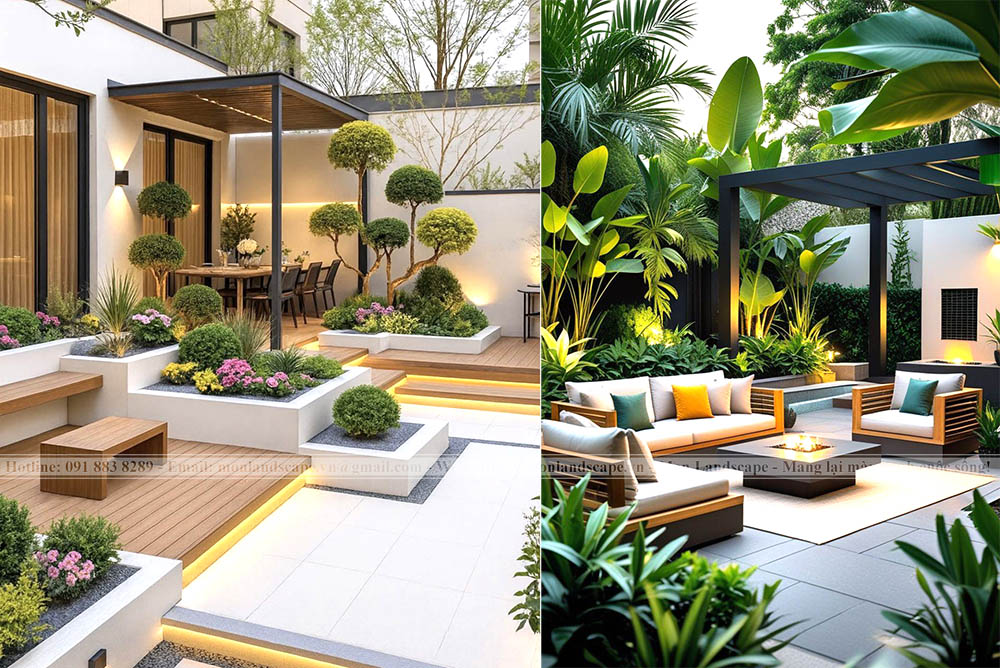 Ý tưởng thiết kế cho những khu vườn nhỏ