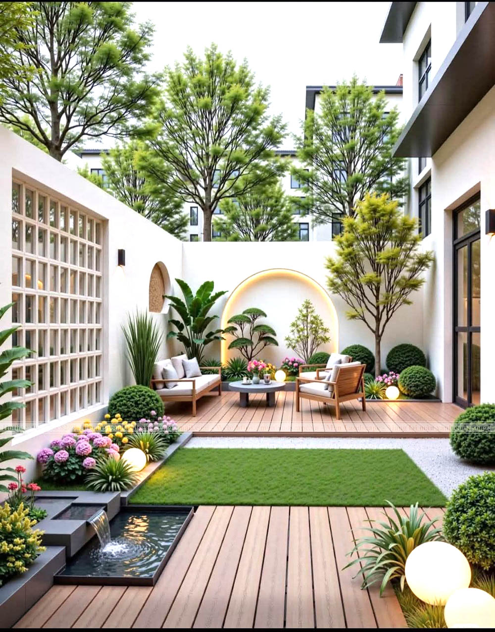 Ý tưởng thiết kế cho những khu vườn nhỏ