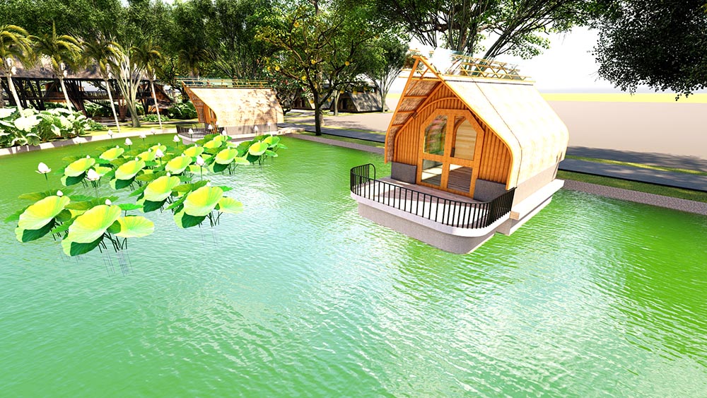 Bungalow thiết kế hiện đại, hợp xu hướngBungalow thiết kế hiện đại, hợp xu hướng