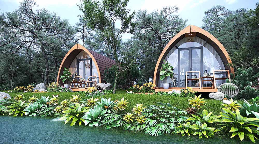 Bungalow thiết kế hiện đại, hợp xu hướng